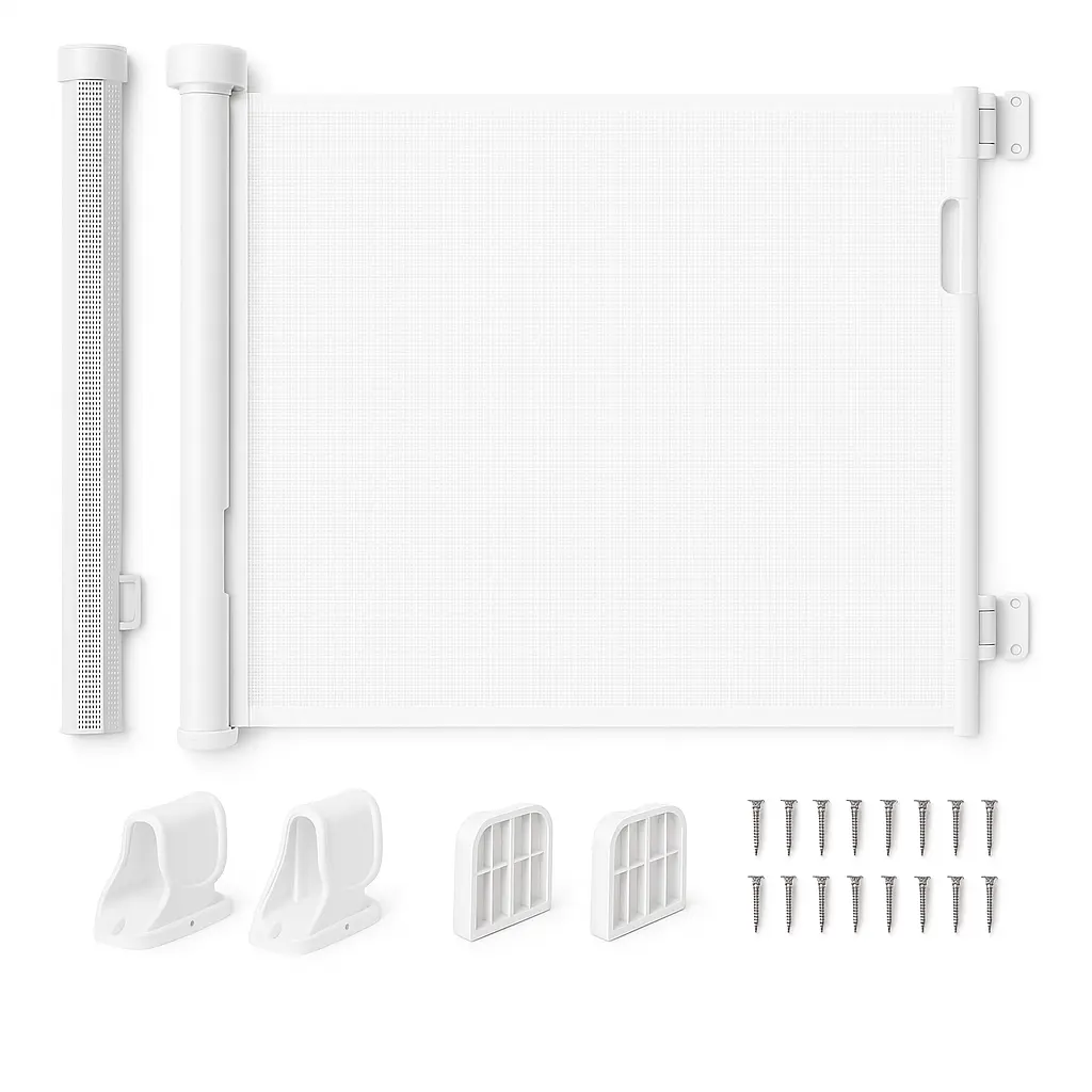 simantie oprolbaar traphekje wit